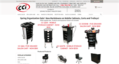 Desktop Screenshot of ccibeauty.com